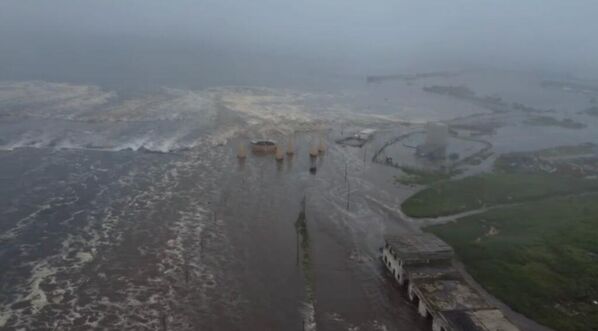 الخدمة الجيوفيزيائية التابعة لأكاديمية العلوم الروسية تنشر لقطات من آثار الزلزال في منطقة سيفيروكوريلسك. - سبوتنيك عربي