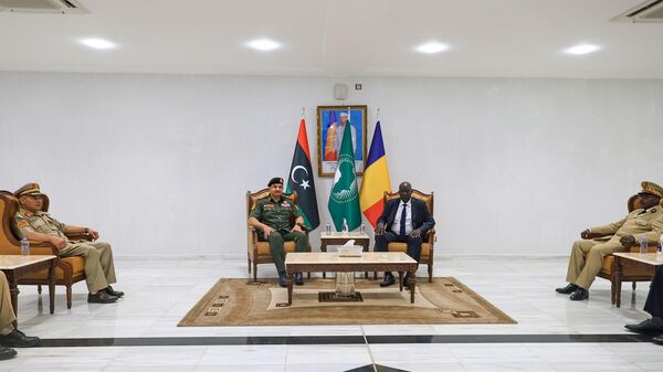 صدام حفتر في تشاد - سبوتنيك عربي