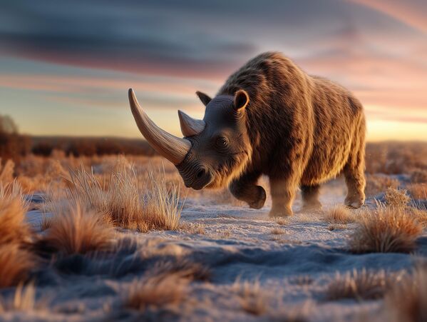 لم يكن هذا الوحش القوي من العصر الجليدي مجرد نسخة فروية من وحيد القرن الحديث، بل كان يمتلك نظاما فريدا للتدفئة والتبريد. كانت حيوانات وحيد القرن الصوفية تجربةً ذاتيةً من صنع الطبيعة انتهت بنهاية العصر الجليدي. لم &quot;تتطور&quot; إلى وحيد القرن الحديث، بل انقرضت ببساطة بسبب المناخ. - سبوتنيك عربي