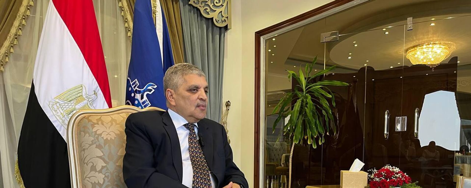 رئيس هيئة قناة السويس الفريق أسامة ربيع - سبوتنيك عربي, 1920, 04.08.2025