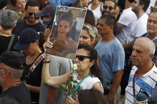 أهالي ضحايا انفجار مرفأ بيروت يحيون الذكرى الخامسة للفاجعة  - سبوتنيك عربي