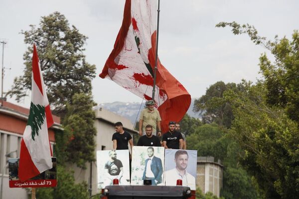 أهالي ضحايا انفجار مرفأ بيروت يحيون الذكرى الخامسة للفاجعة  - سبوتنيك عربي