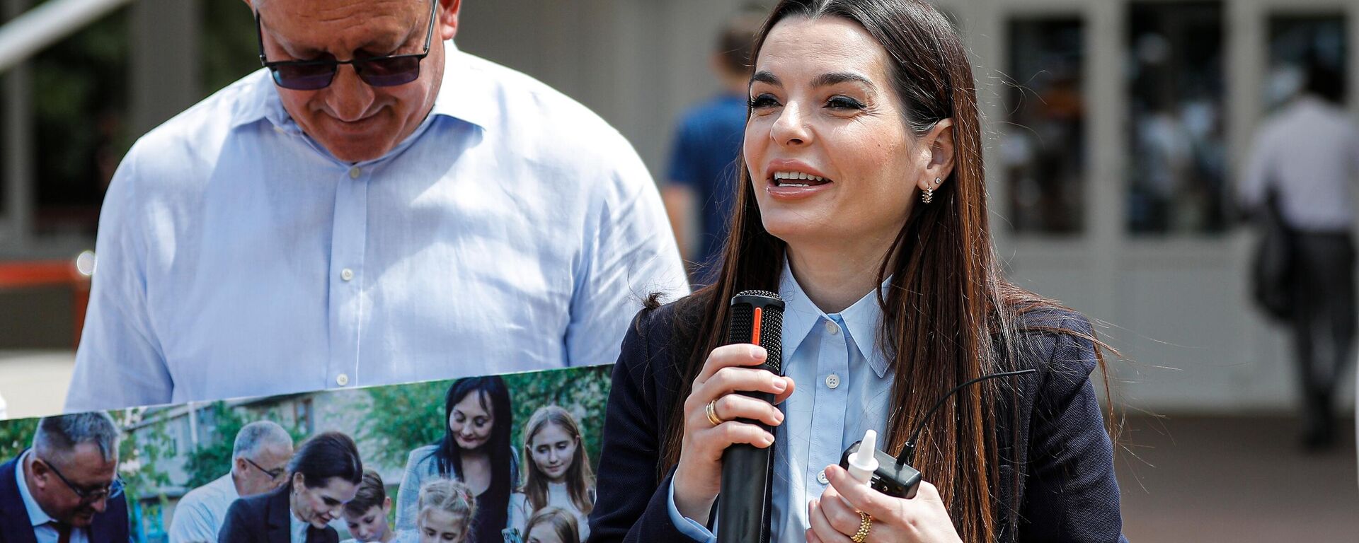 يفغينيا غوتسول، رئيسة إقليم غاغاوزيا الذاتي الحكم في محكمة مقاطعة سيوكانا في كيشيناو  - سبوتنيك عربي, 1920, 05.08.2025