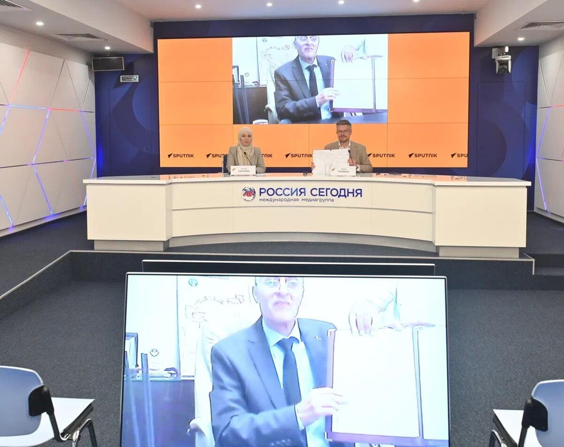 سبوتنيك ووكالة الأنباء الليبية توقعان اتفاقية شراكة - سبوتنيك عربي, 1920, 05.08.2025