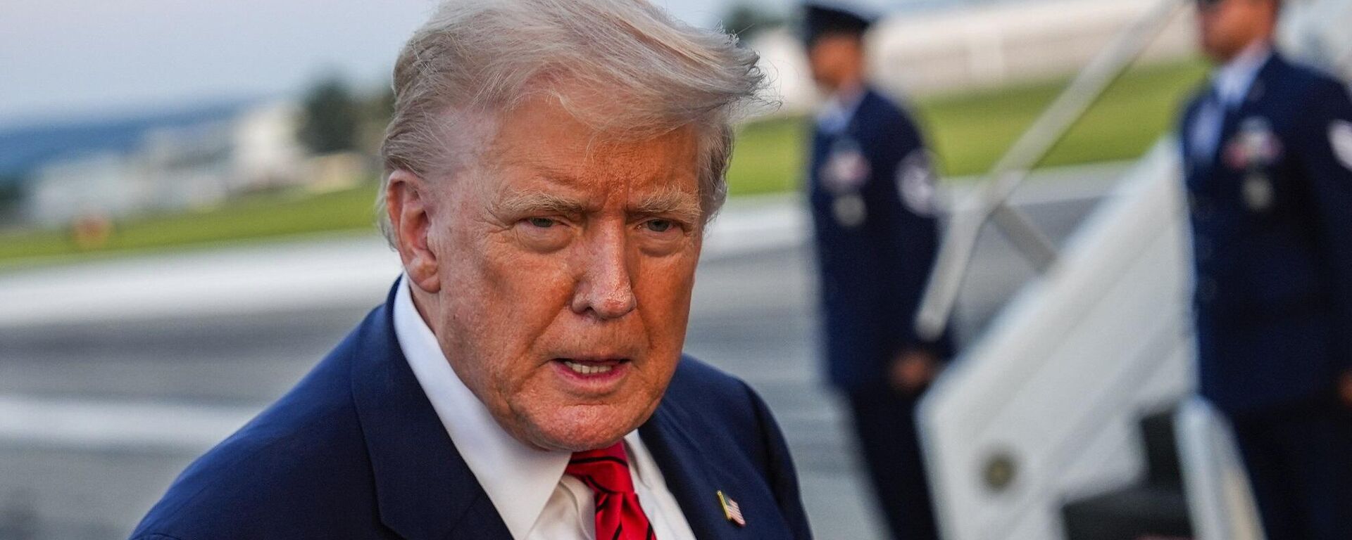 الرئيس الأمريكي، دونالد ترامب - سبوتنيك عربي, 1920, 06.10.2025