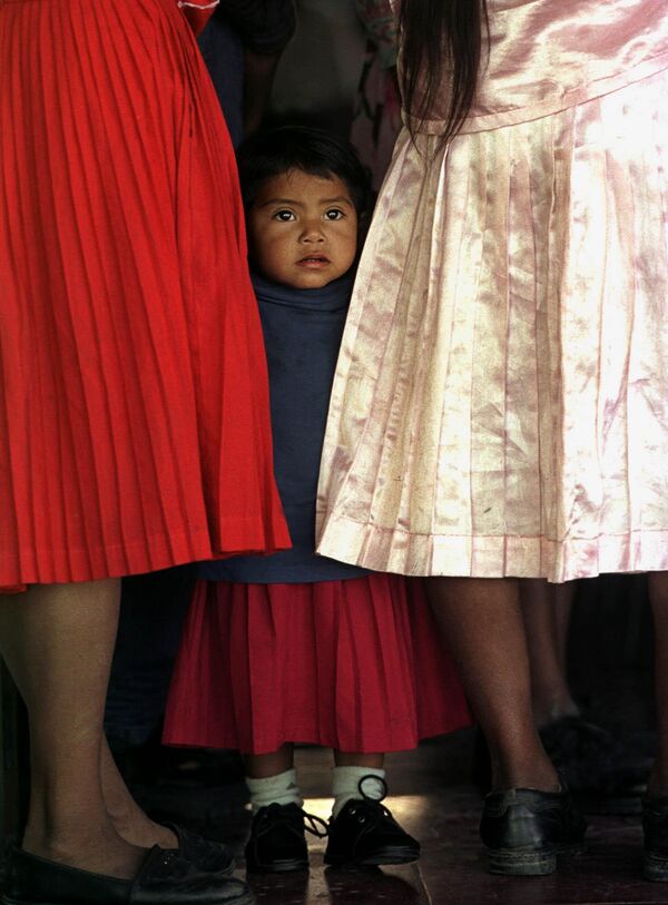 طفلة من شعب لينكا الأصلي في هندوراس. - سبوتنيك عربي