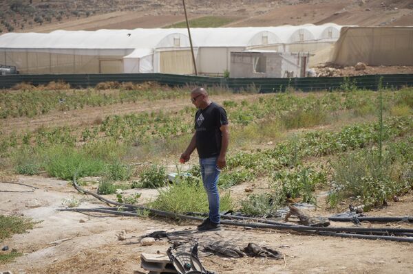 تدمير الآبار والينابيع وتعطيش السكان جنوبي الضفة الغربية   - سبوتنيك عربي