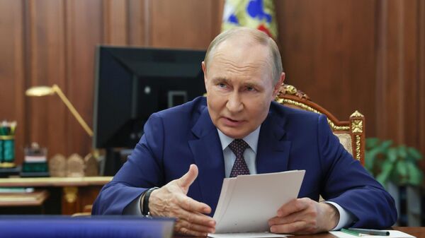  الرئيس الروسي فلاديمير بوتين - سبوتنيك عربي