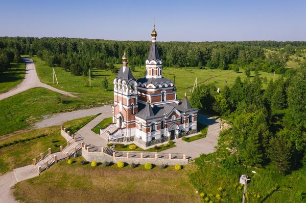 كنيسة في مقاطعة نوفوسيبيرسك. - سبوتنيك عربي