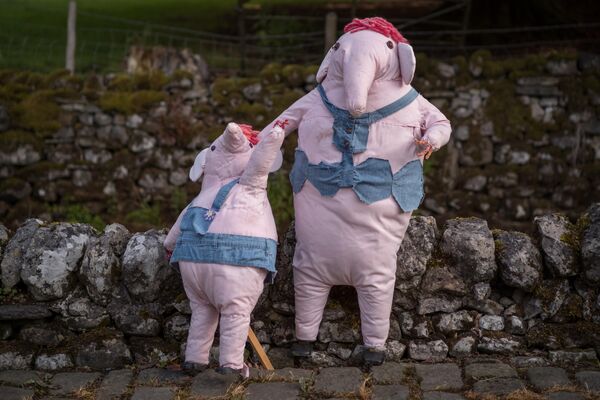 مهرجان كيتلويل للفزاعات في المملكة المتحدة. - سبوتنيك عربي