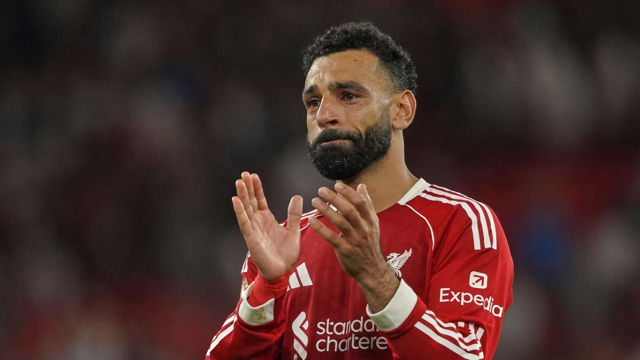 محمد صلاح يبكي بعد فوز ليفربول على بورنموث في الـ"بريميرليغ"... فيديو