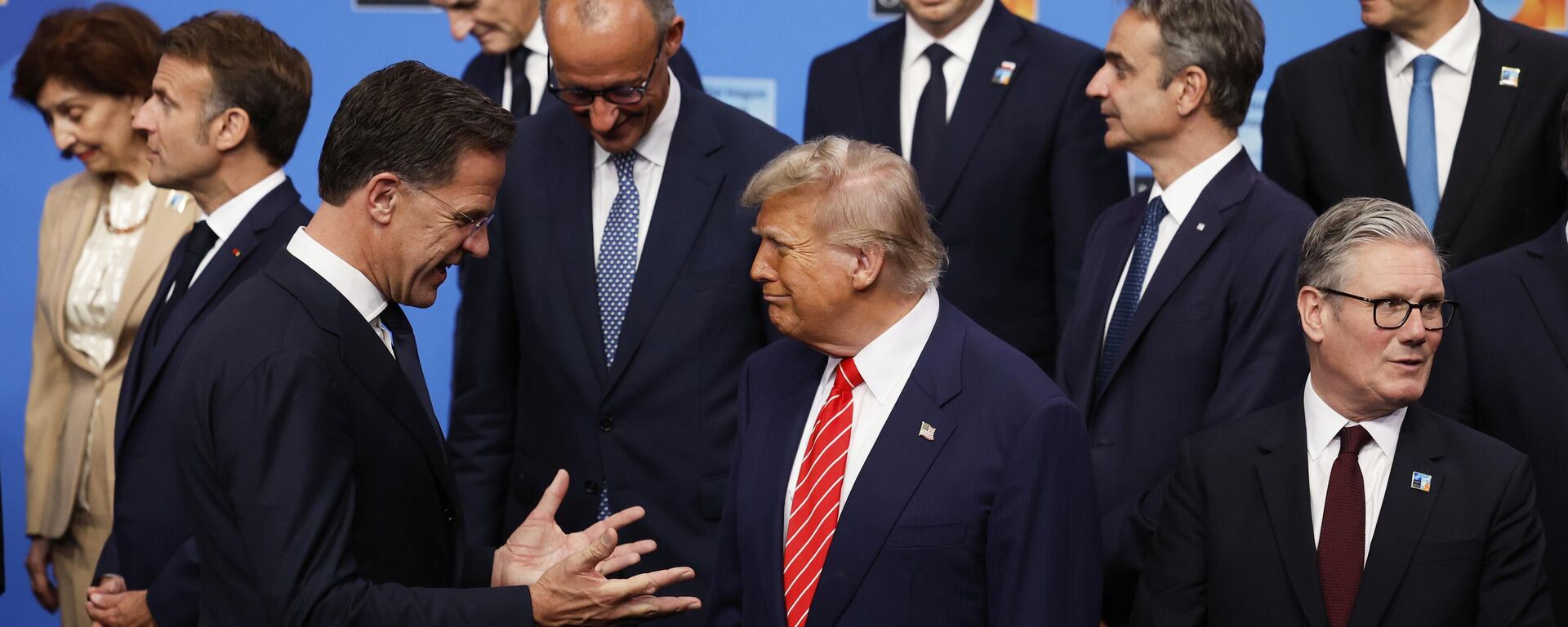 ترامب خلال  قمة حلف الناتو في هولندا - سبوتنيك عربي, 1920, 17.08.2025