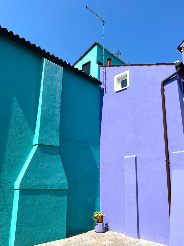 صورة للفن المعماري في بورانو، إيطاليا. - سبوتنيك عربي