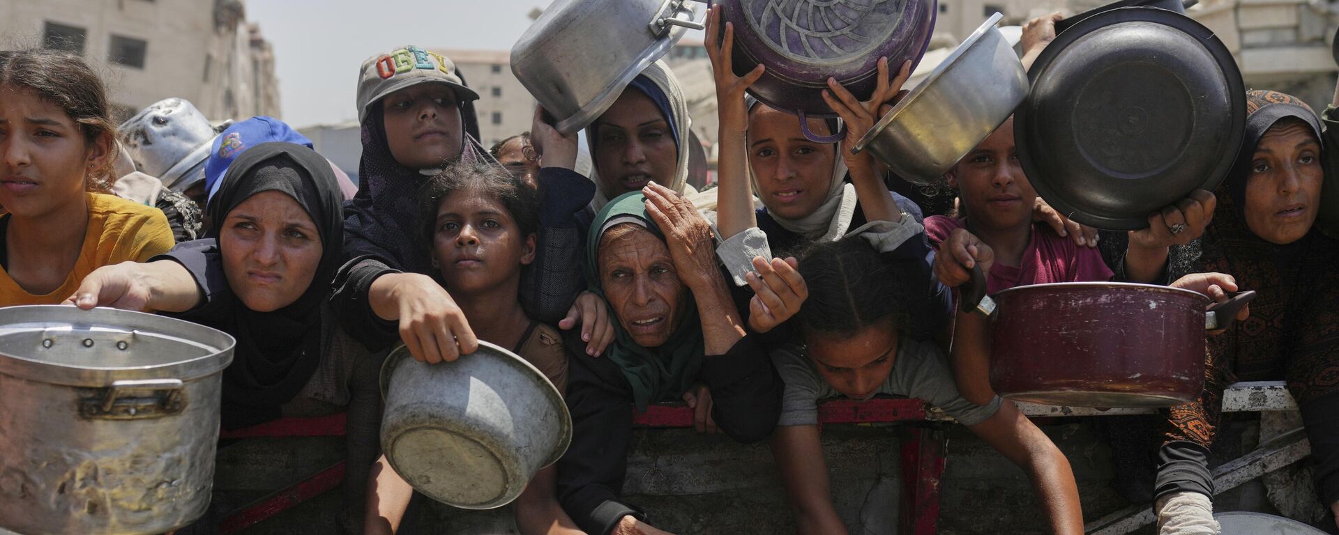 أوضاع المدنيين في قطاع غزة - سبوتنيك عربي, 1920, 22.08.2025