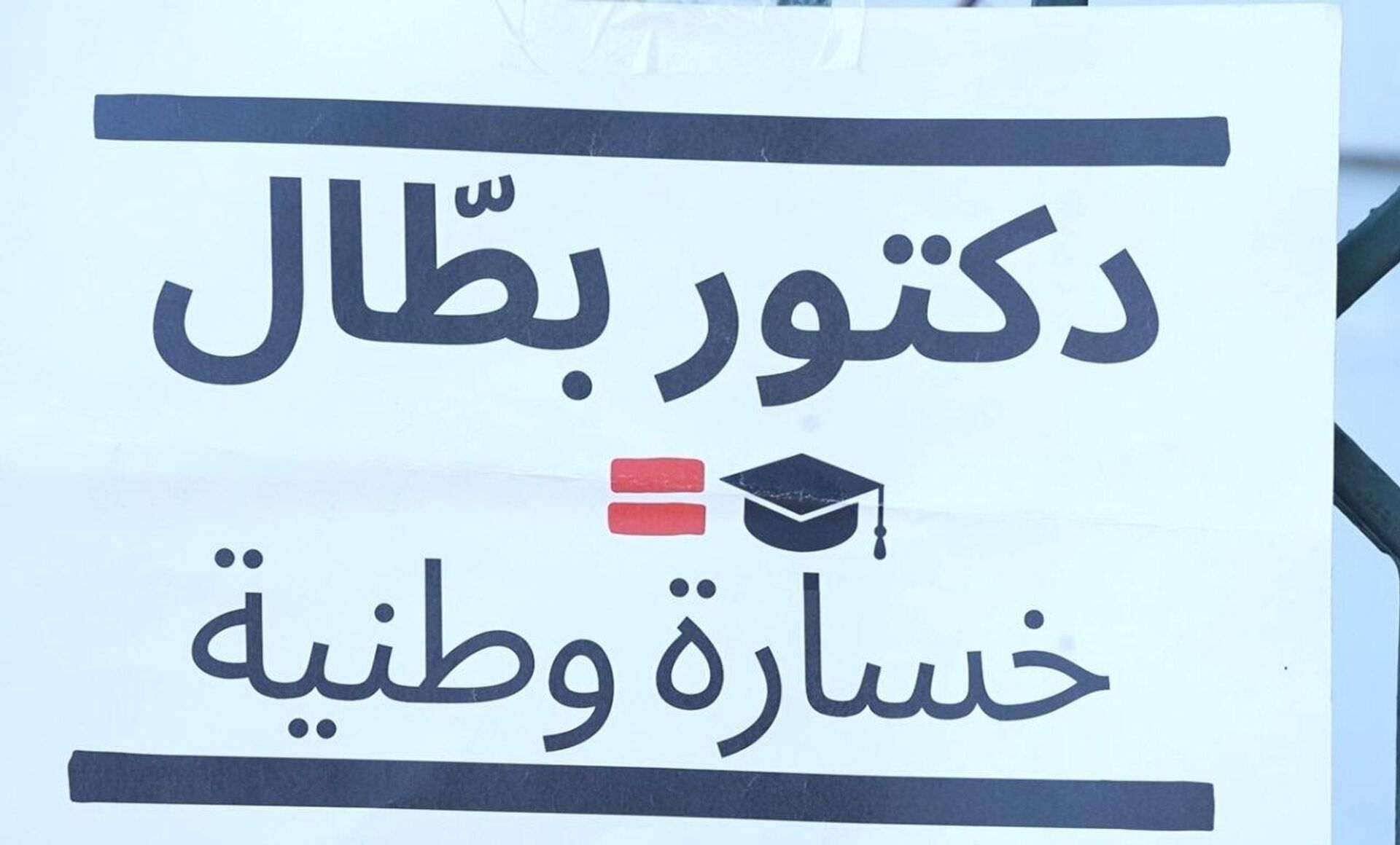 تونس: خريجو شهادة الدكتوراه العاطلون عن العمل  - سبوتنيك عربي, 1920, 21.08.2025