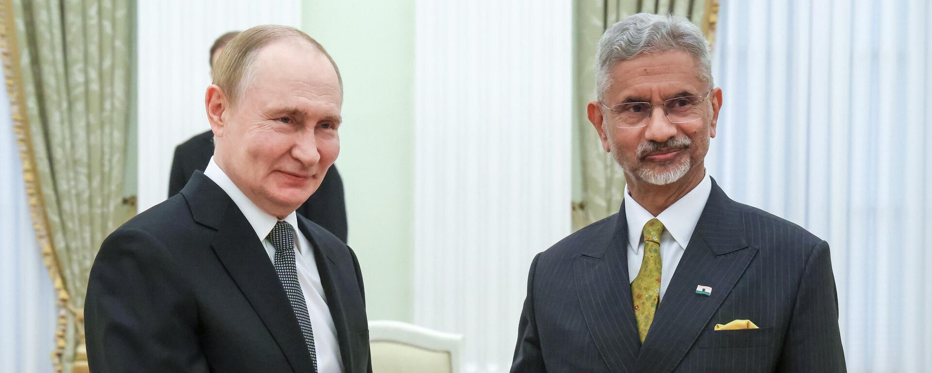 التقى الرئيس فلاديمير بوتين مع وزير الخارجية الهندي سوبرامانيام جيشانكار - سبوتنيك عربي, 1920, 21.08.2025