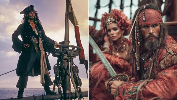 الكابتن جاك سبارو وكاليكو جاك (قرصان انجليزى في جزر البهاما) - سبوتنيك عربي