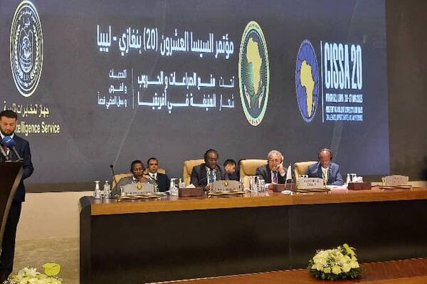 انطلاق مؤتمر لجنة أجهزة الأمن والاستخبارات الأفريقية في بنغازي، ليبيا، 25 أغسطس/ آب 2025 - سبوتنيك عربي