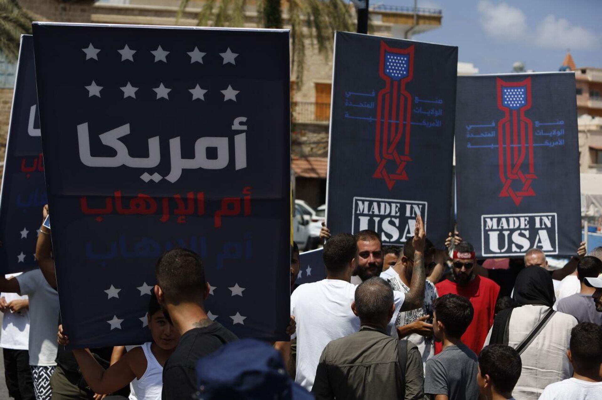 احتجاجات شعبية في صور والخيام بلبنان تجبر المبعوث الأمريكي على إلغاء زيارته - سبوتنيك عربي, 1920, 27.08.2025