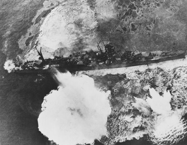 الهجوم الأمريكي على سفينة يابانية خلال الحرب الصينية اليابانية - سبوتنيك عربي