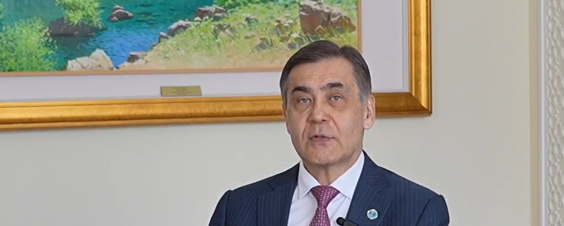 الأمين العام لمنظمة شنغهاي للتعاون، نورلان يرميكباييف - سبوتنيك عربي, 1920, 29.08.2025