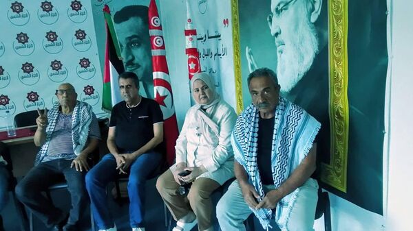 تونس.. أعضاء في حزب التيار الشعبي يضربون عن الطعام تضامنا مع غزة - سبوتنيك عربي