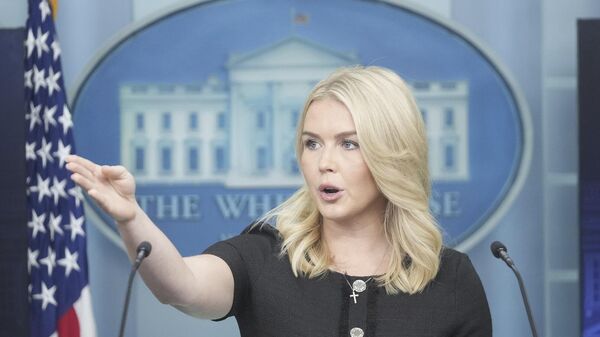 المتحدثة باسم البيت الأبيض، كارولين ليفيت - سبوتنيك عربي