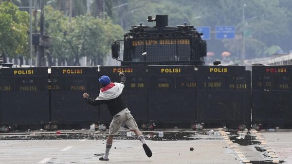 احتجاجات إندونيسيا - سبوتنيك عربي