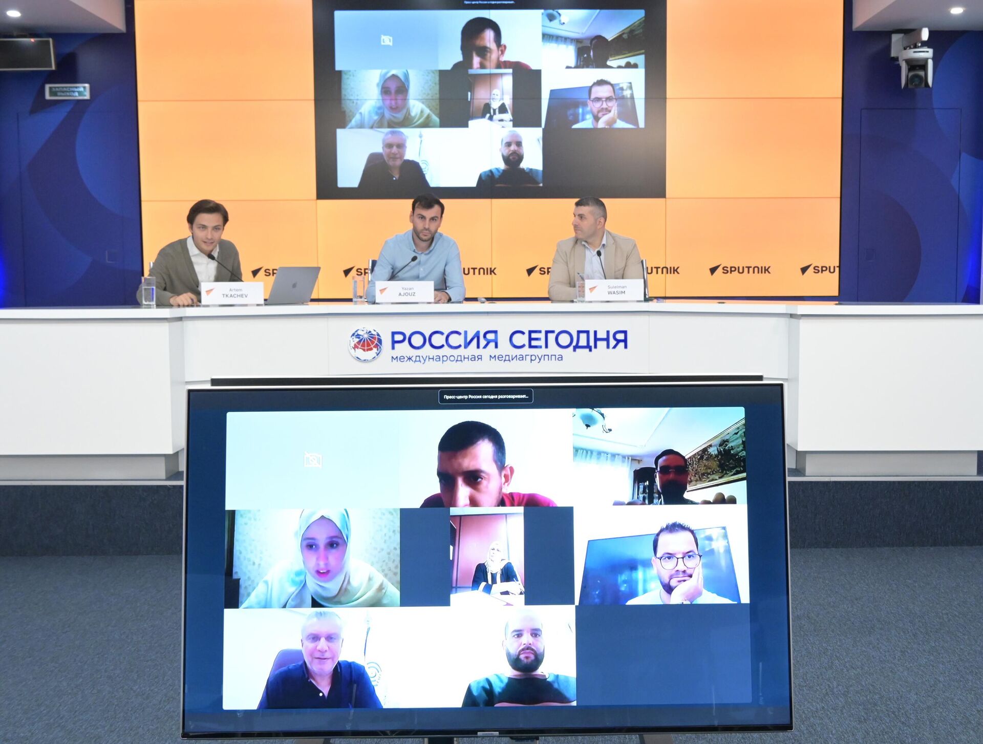 سبوتنيك وأوسبو تنظمان ورشة عمل حول استثمار الذكاء الاصطناعي في الإعلام العربي - سبوتنيك عربي, 1920, 02.09.2025