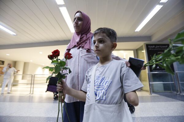 عائلات غزاوية تحمل آلام الحرب إلى بيروت - سبوتنيك عربي