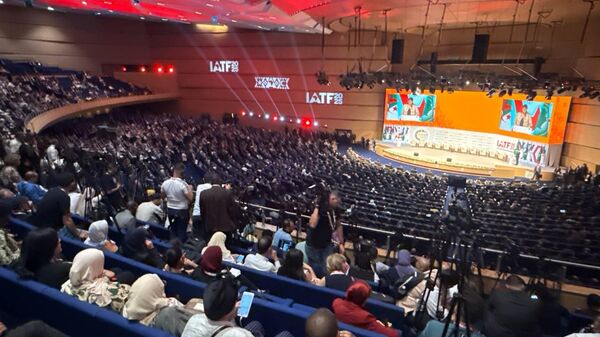 افتتاح الدورة الرابعة لمعرض التجارة البينية الإفريقية (إياتياف 2025) في الجزائر - سبوتنيك عربي