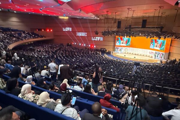 افتتاح الدورة الرابعة لمعرض التجارة البينية الإفريقية (إياتياف 2025) في الجزائر - سبوتنيك عربي