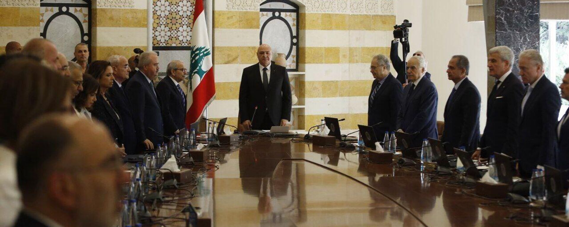 جلسة مجلس الوزراء اللبناني لمناقشة نزع سلاح حزب الله - سبوتنيك عربي, 1920, 05.09.2025