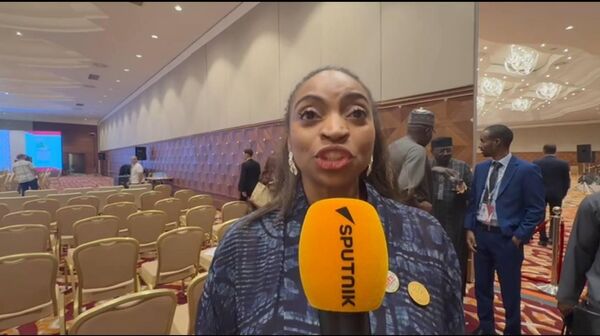 وزيرة الصناعة والتجارة والاستثمار النيجيرية، أولاجوموكي أدينيي-أومونيي - سبوتنيك عربي