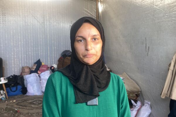 مبادرة &quot;مدرسة مريم&quot; لتعليم الأطفال النازحين في غزة - سبوتنيك عربي