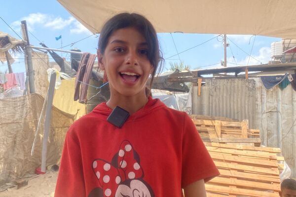 مبادرة &quot;مدرسة مريم&quot; لتعليم الأطفال النازحين في غزة - سبوتنيك عربي