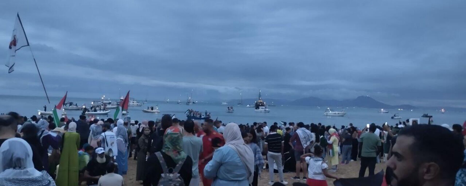                      أسطول الصمود العالمي لكسر الحصار عن غزة - سبوتنيك عربي, 1920, 02.10.2025