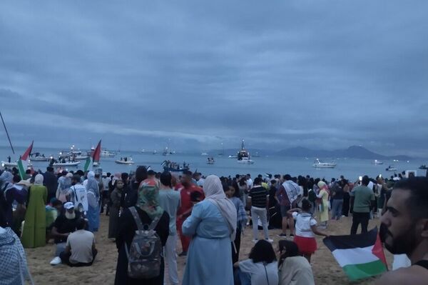 &quot;أسطول الصمود العالمي&quot; لكسر الحصار عن غزة - سبوتنيك عربي