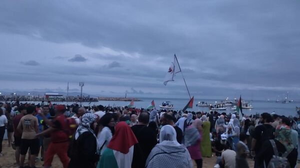                      أسطول الصمود العالمي لكسر الحصار عن غزة - سبوتنيك عربي