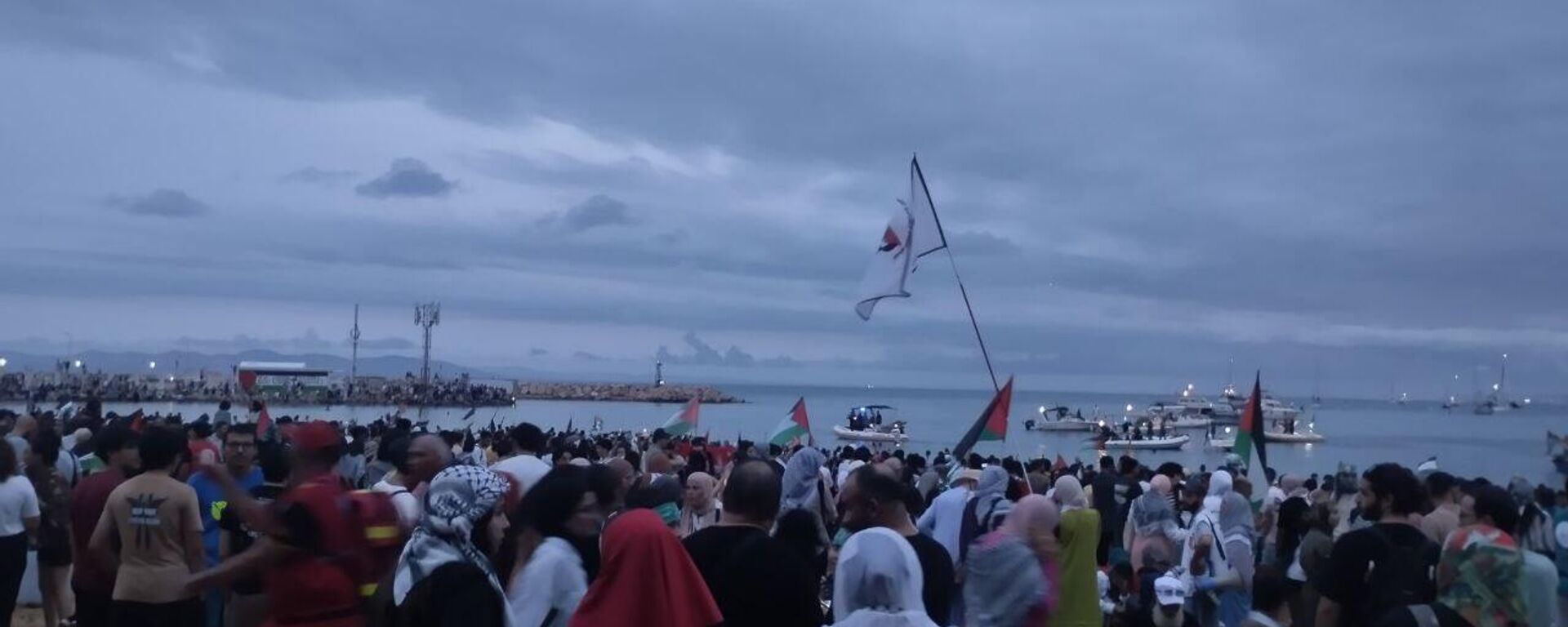                      أسطول الصمود العالمي لكسر الحصار عن غزة - سبوتنيك عربي, 1920, 24.09.2025