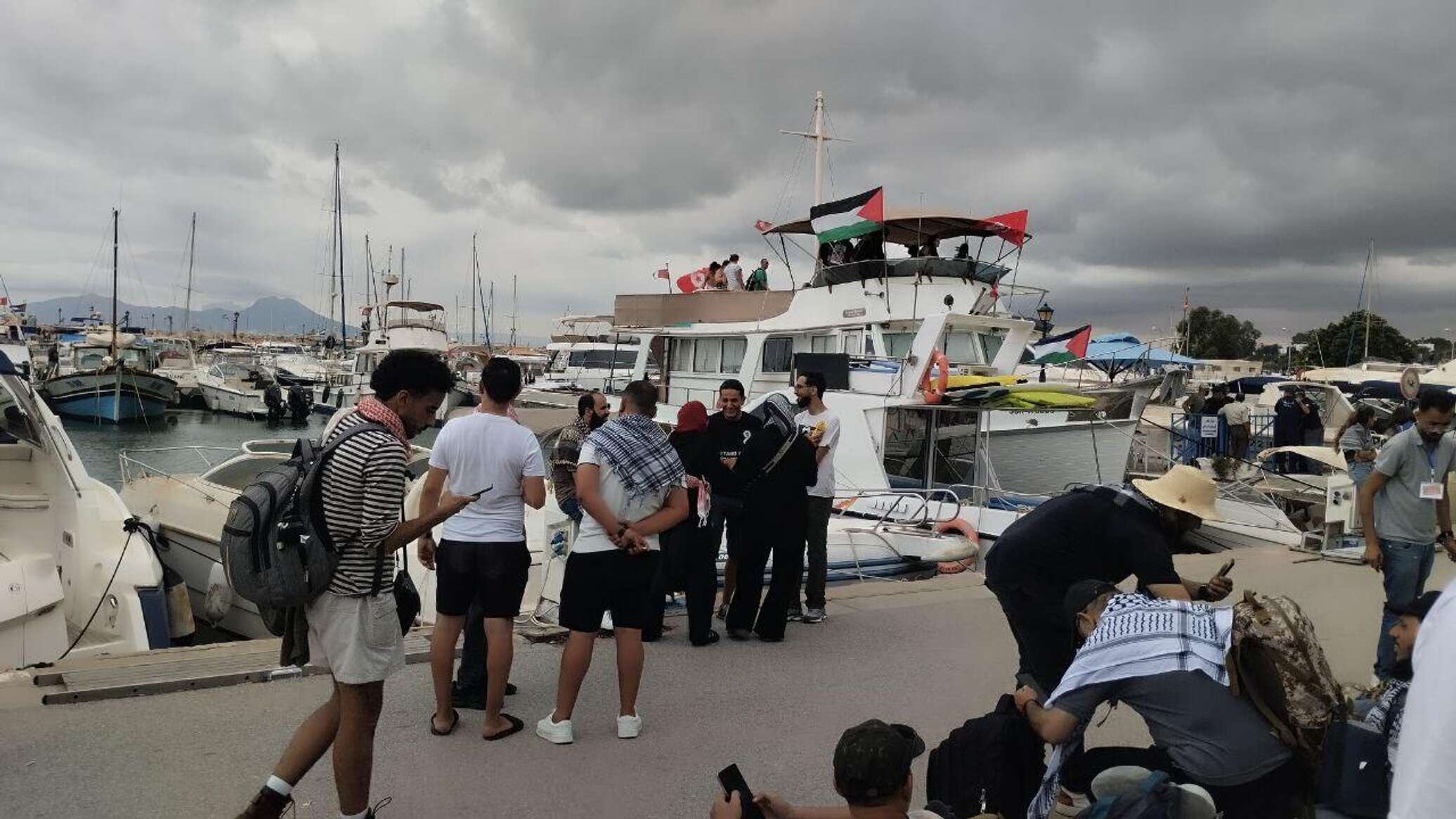 مشاركة في "أسطول الصمود العالمي": وجود سفن تحمل نشطاء ومساعدات إنسانية يحرج إسرائيل