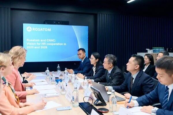 &quot;روساتوم&quot; والمؤسسة الوطنية الصينية للطاقة النووية توقعان مذكرة تفاهم للتعاون في تطوير الموارد البشرية - سبوتنيك عربي