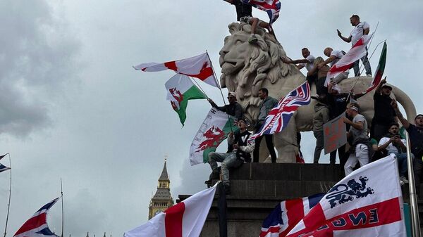 تظاهرة مليونية في لندن لدعم حرية التعبير - سبوتنيك عربي
