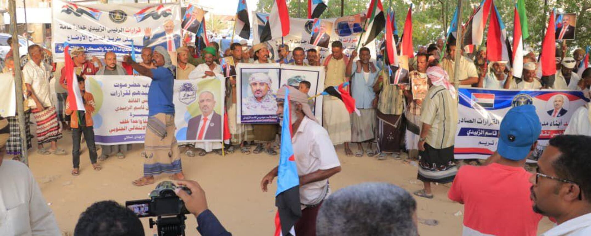 المجلس الانتقالي الجنوبي في اليمن واحتشاد في شوارع عدن - سبوتنيك عربي, 1920, 16.09.2025