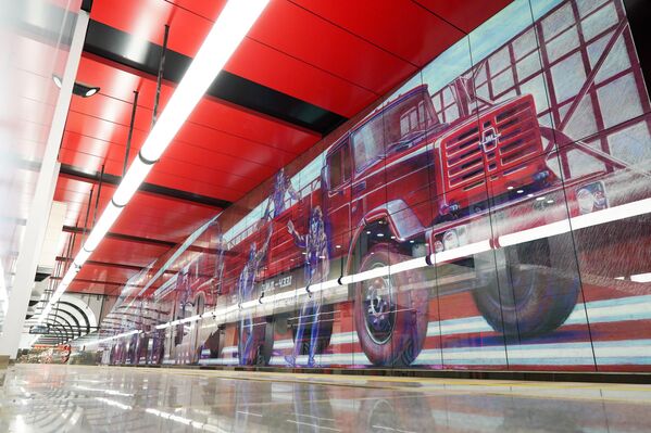 محطة &quot;زيل&quot; الجديدة في مترو العاصمة موسكو - سبوتنيك عربي