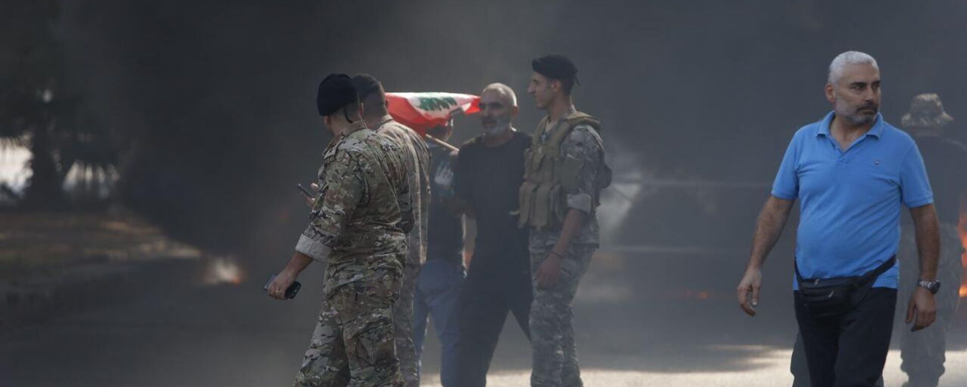 احتجاج العسكريين المتقاعدين في لبنان - سبوتنيك عربي, 1920, 19.09.2025