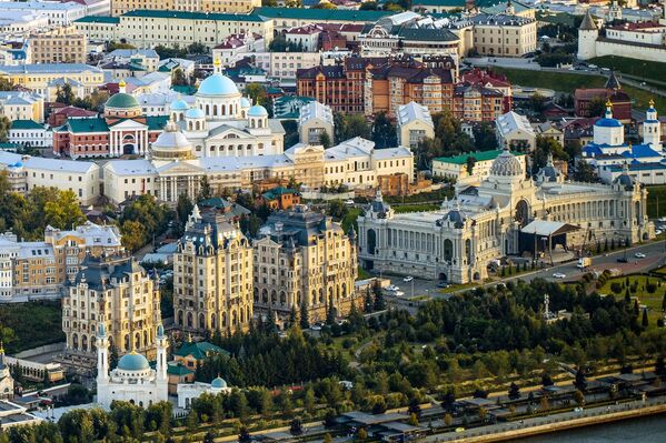 صورة لقصر ملاك الأراضي في قازان. صورة لقصر ملاك الأراضي في قازان. - سبوتنيك عربي