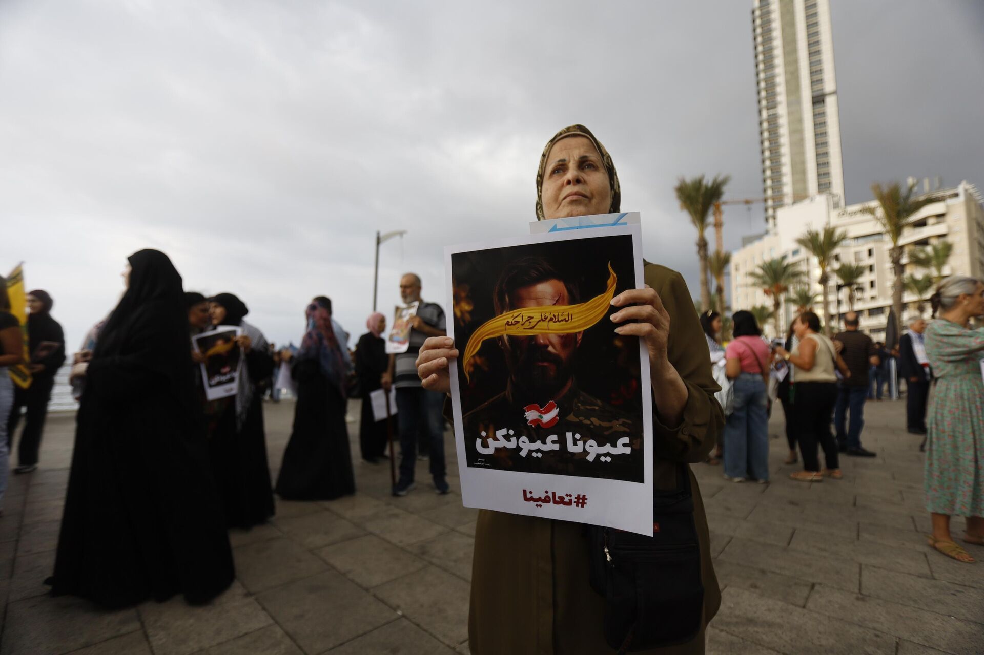 بيروت تحيي ذكرى تفجير البيجر بمسيرة حاشدة - سبوتنيك عربي, 1920, 17.09.2025