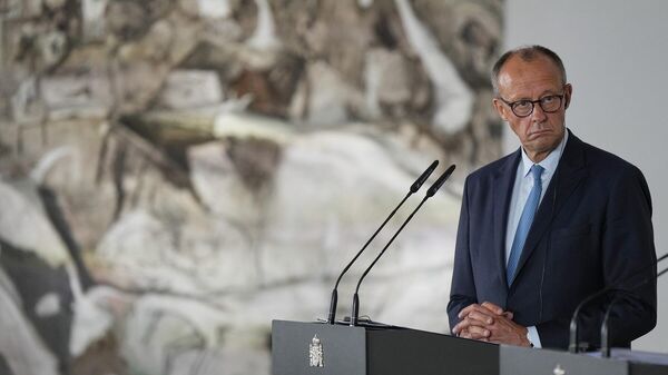 المستشار الألماني فريدريش ميرتز  - سبوتنيك عربي