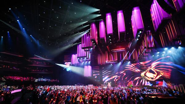 Guests attend the Intervision International Song Contest at the Live Arena Concert Hall in Moscow, Russia. Guests attend the Intervision International Song Contest at the Live Arena Concert Hall in Moscow, Russia. - سبوتنيك عربي